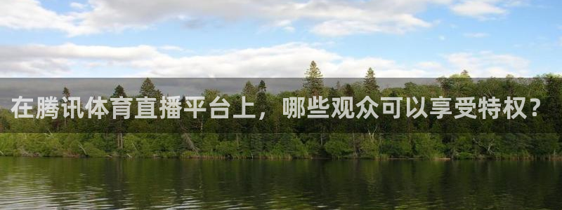 乐球直播高清版：在腾讯体育直播平台上，哪些观众可以享受特权？